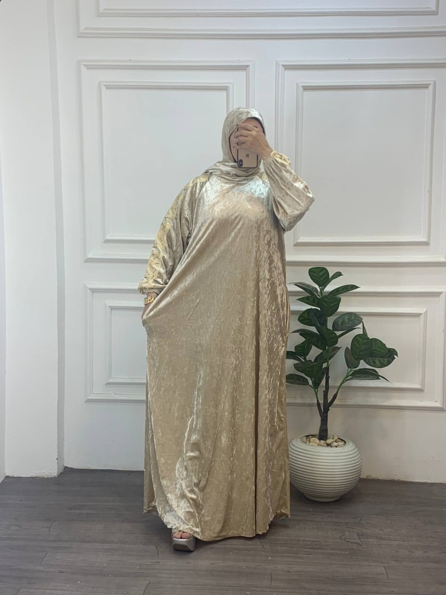 إسدال صلاة بخامة قطيفة فرنساوي مستوردة - Eshtree