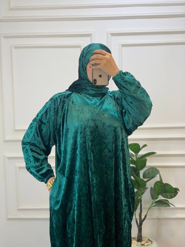 إسدال صلاة بخامة قطيفة فرنساوي مستوردة - Eshtree