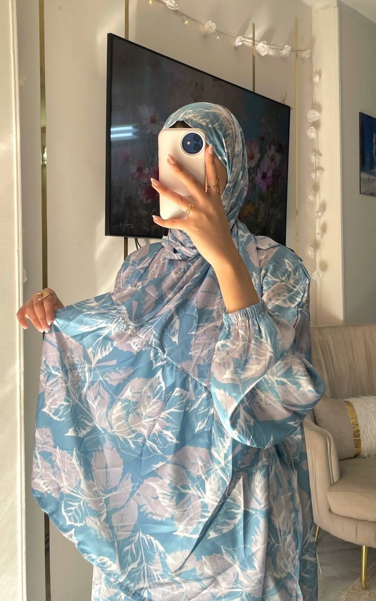 إسدال صلاة ستان بخامة ستان أرماني فاخرة - Eshtree