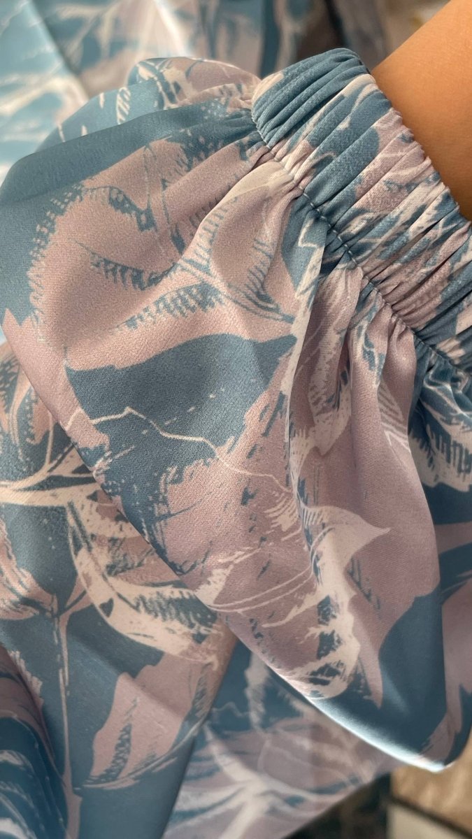 إسدال صلاة ستان بخامة ستان أرماني فاخرة - Eshtree