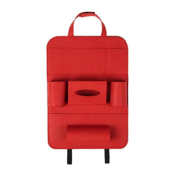 Auto Car Backseat Organizer Car - Styling Holder Multi - Pocket Seat Wool Felt Storage Multifunction Vehicle Accessories Bag - Eshtree
