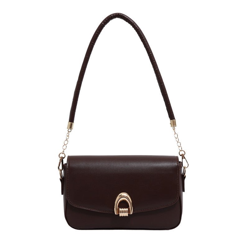 AutumnWinter Soft - Texture Retro Chic Large - Capacity Minimalist Small Square ShoulderCrossbody Bag - Eshtree