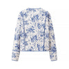 Loose Printed Thin Cotton Coat Jacket