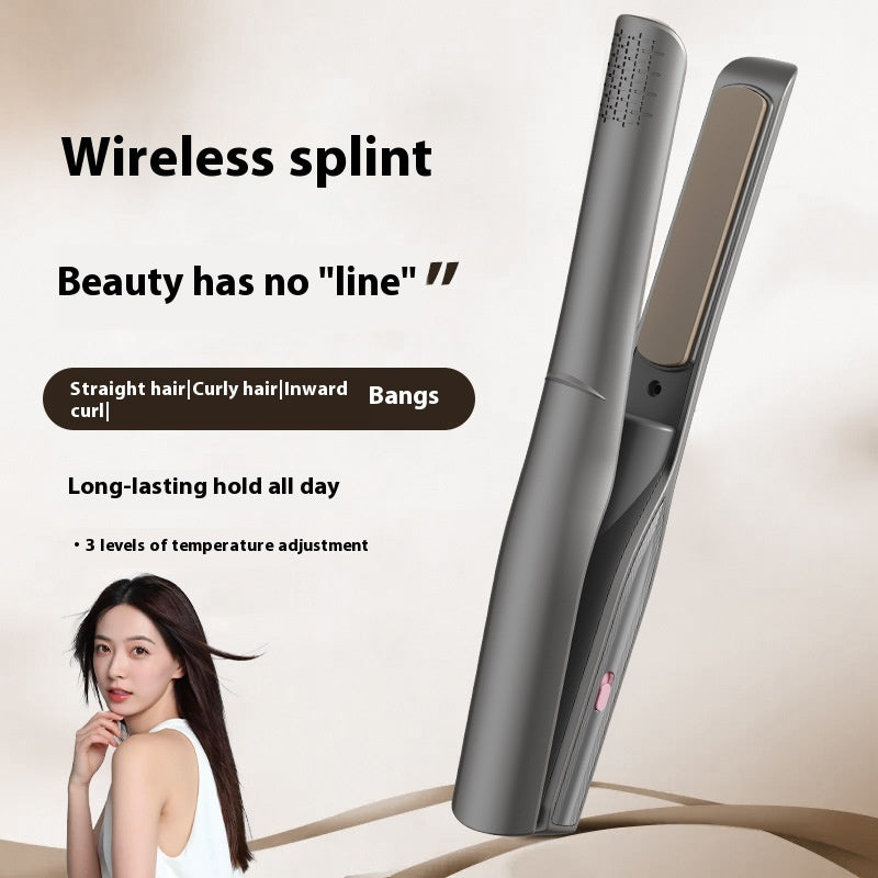Radio Splint Hair Straightener Portable USB Charging