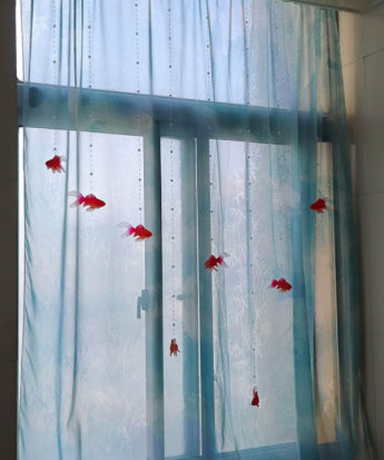 DIY Goldfish Curtain