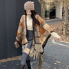 High-end Atmosphere All-matching Tassel Outer Scarf Women's Winter