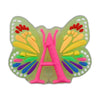 Letter Luminous Butterfly Shoe Ornament Shoe Buckle