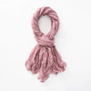 Women's Natural Wrinkle Pure Linen Scarf Shawl