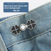 Waist Button Metal Buckle Nail-free Snap Fastener