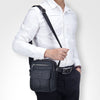 Leisure Mini Men's Leather Shoulder Crossbody Cash Bags