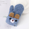 Simple Children's Cartoon Winter Warm Gloves