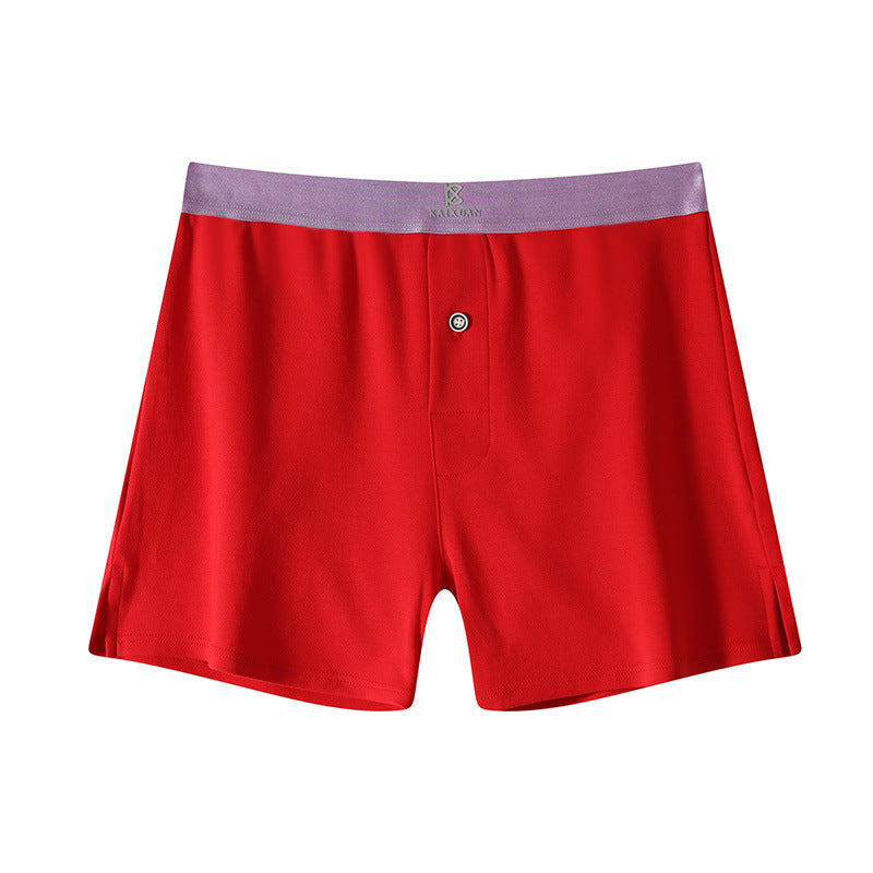 Men's Cotton Loose Boxer Shorts Plus Size