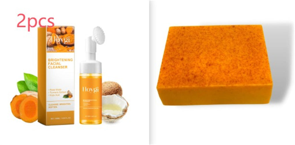 Turmeric Facial Cleanser Deep Cleansing Fade Acne Marks