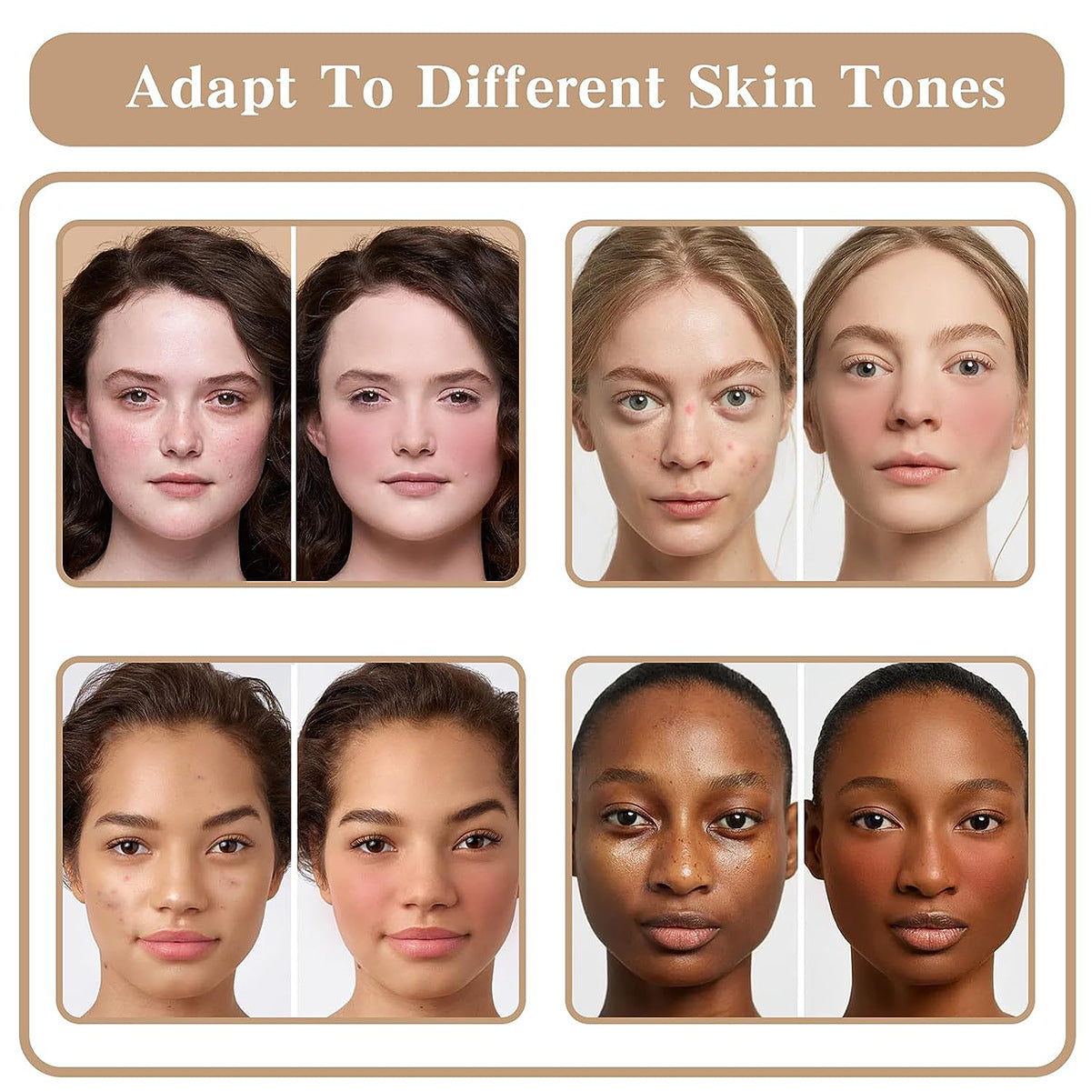 Cross-border TEMU Amazon Hot 12-color Blusher Plate Matte Shimmer High-gloss Multi-color Cream Blush Plate