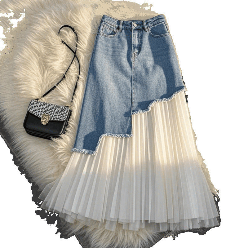 New French Entry Lux Temperament Skirt Women