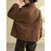 Women's Thickening Plus Size-pocket Loose And Warm Cotton-padded Jacket