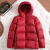Loose Cotton Padded Jacket Fashion Temperament Hooded Short Thickened