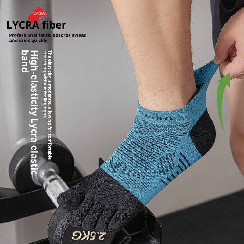 Running Tier Wear-resistant Thin Quick-drying Split Toe Athletic Socks