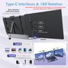 Laptop Screen Extender 14 Inch FHD IPS Portable Dual Triple Monitor Display USB C HDMI