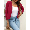 New Solid Color Cardigan Casual Long-sleeved Sweater For Women