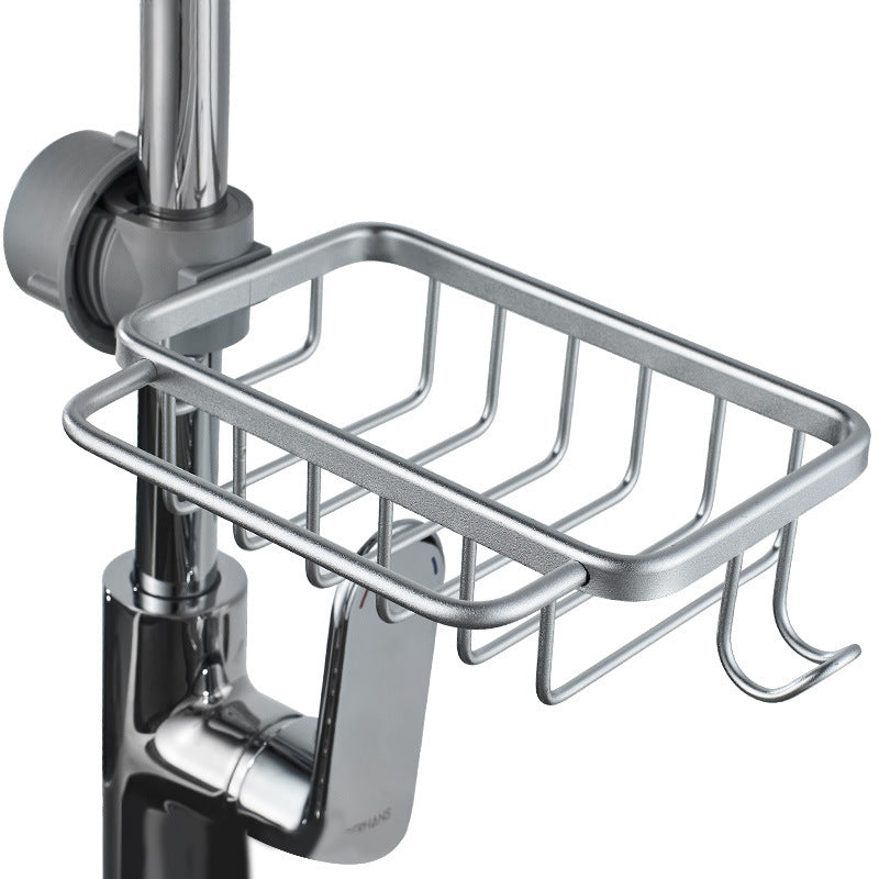 Kitchen Racks Hanging On A Faucet Household