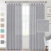 Linen Yarn Curtain Transparent Window Screen