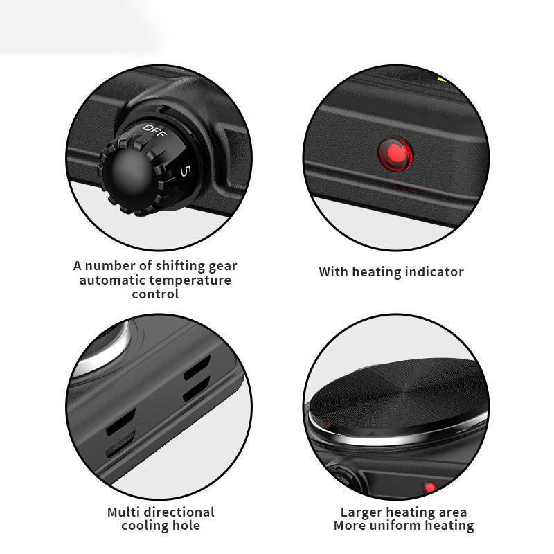 Household European Standard Multi-function Induction Cooker Adjustable Temperature Cooking Machine