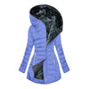 Fashion Long-sleeve Zipper Cotton-padded Coat Women