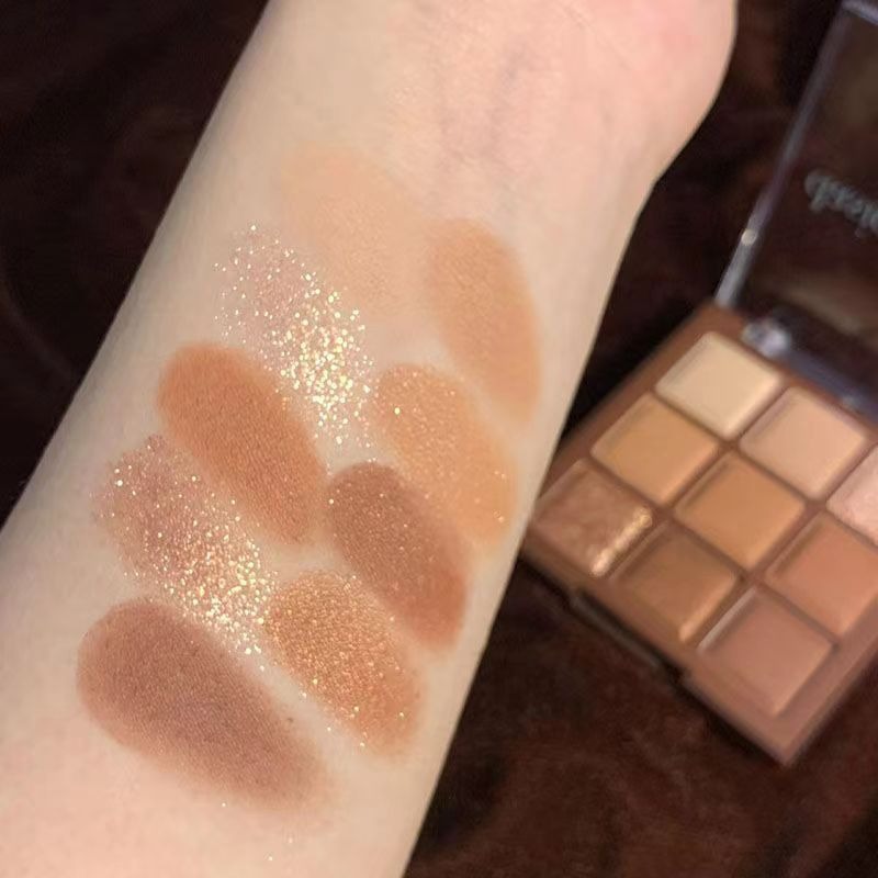 Nine-color Mocha Chocolate Eyeshadowshimmer And Matte