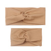 Solid Color Mother-child Set Parent-child Cross Hairband