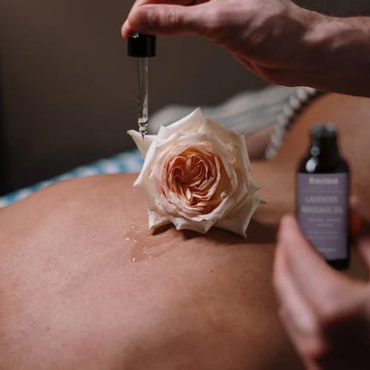 Lavender Massage Essential Oil Beauty Salon Scraping Massage