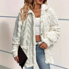 Casual Plush Long Sleeve Lapel Fashion Jacket