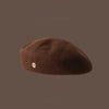 Brown Beret Women's Retro Elegant Hat