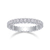 Pond Moonlight - A Wedding Ring Set With Top-quality Moissanite S925 Silver And Platinum-plated Diamond. The Ring Can Be Inspected With A Diamond Pen