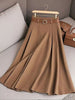 Women's Casual Pleated Skirt Can Be Printed
