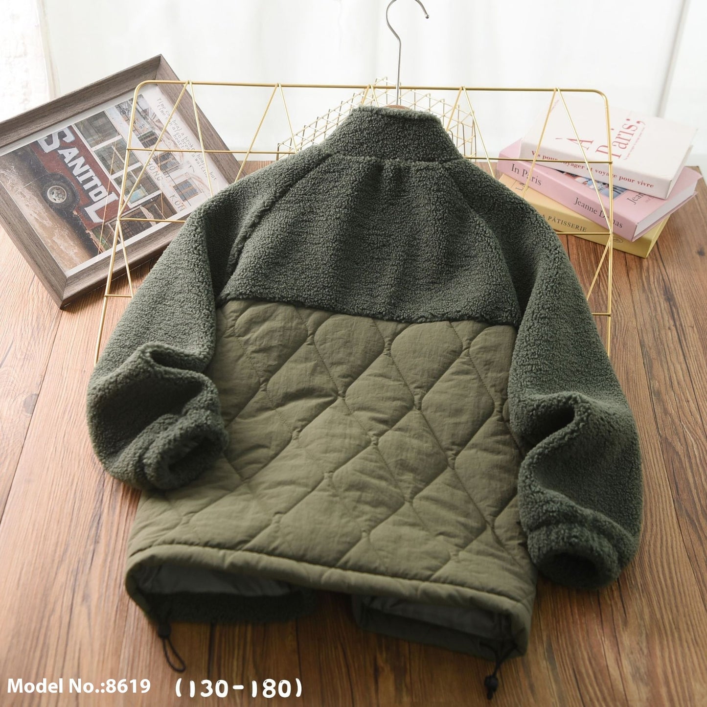 Zipper Hoodie Polar Fleece Thick Casual Jacket