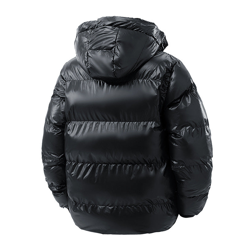 Premium Down Hooded Cold-proof Coat With Thickened Warmth