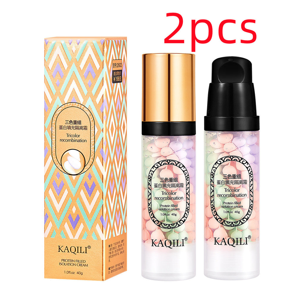 Rainbow Tricolor Makeup Base