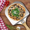 12 Inch Pizza Peel Oven Aluminium Foldable Wood Handle And Pizza Paddle