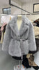 With Belt Artificial Wool Coat Mid-length