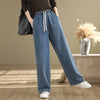 New Spring High-waist Straight Wide-leg Pants For Petite To Look Taller And Slimmer