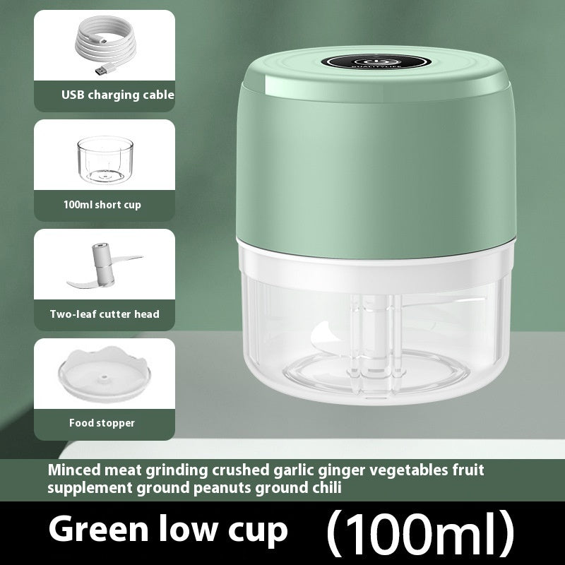 Mini Wireless Electric Garlic Press Garlic Masher Pull Garlic Masher Garlic