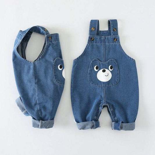 Babies' Overalls Men And Women Baby Jeans - Eshtree