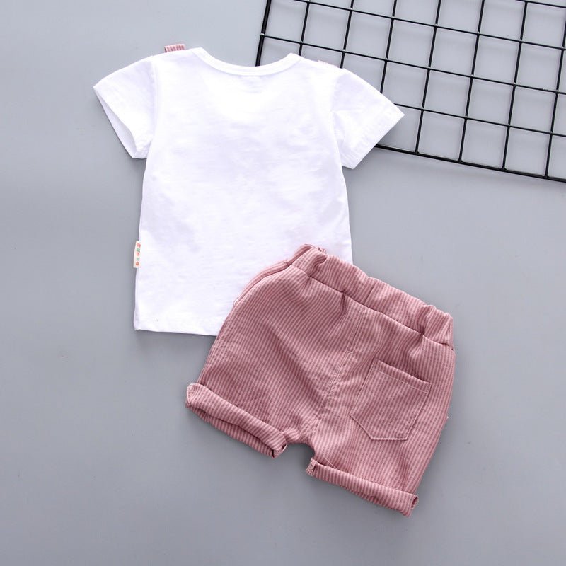 Baby Boy Summer Short Sleeve Suit Boy Shorts - Eshtree