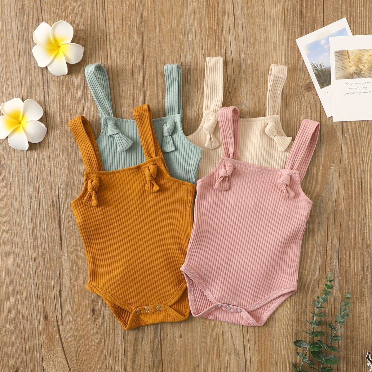 Baby Cotton Pit Strap Small Romper - Eshtree