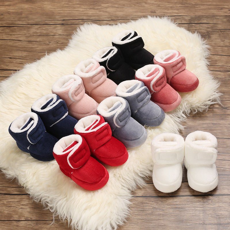 Baby Cotton Shoes, Soft Sole Baby Shoes, Casual Toddler Shoes - Eshtree