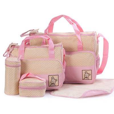 Baby Diaper Bag Suits For Mom Baby Bottle Holder Mother Mummy Stroller Maternity Nappy Bags Sets - Eshtree
