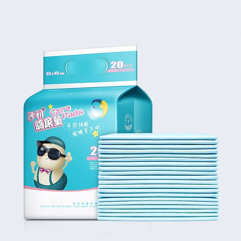 Baby Diaper Pad 20 Pieces Disposable Waterproof Breathable Baby Supplies 33 X45cm - Eshtree