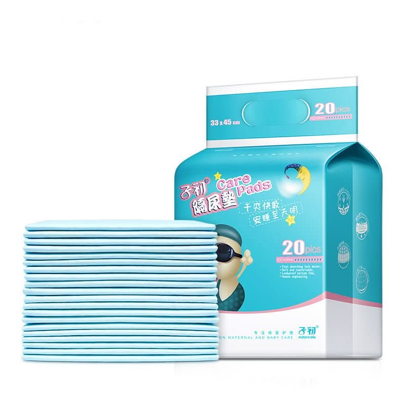 Baby Diaper Pad 20 Pieces Disposable Waterproof Breathable Baby Supplies 33 X45cm - Eshtree