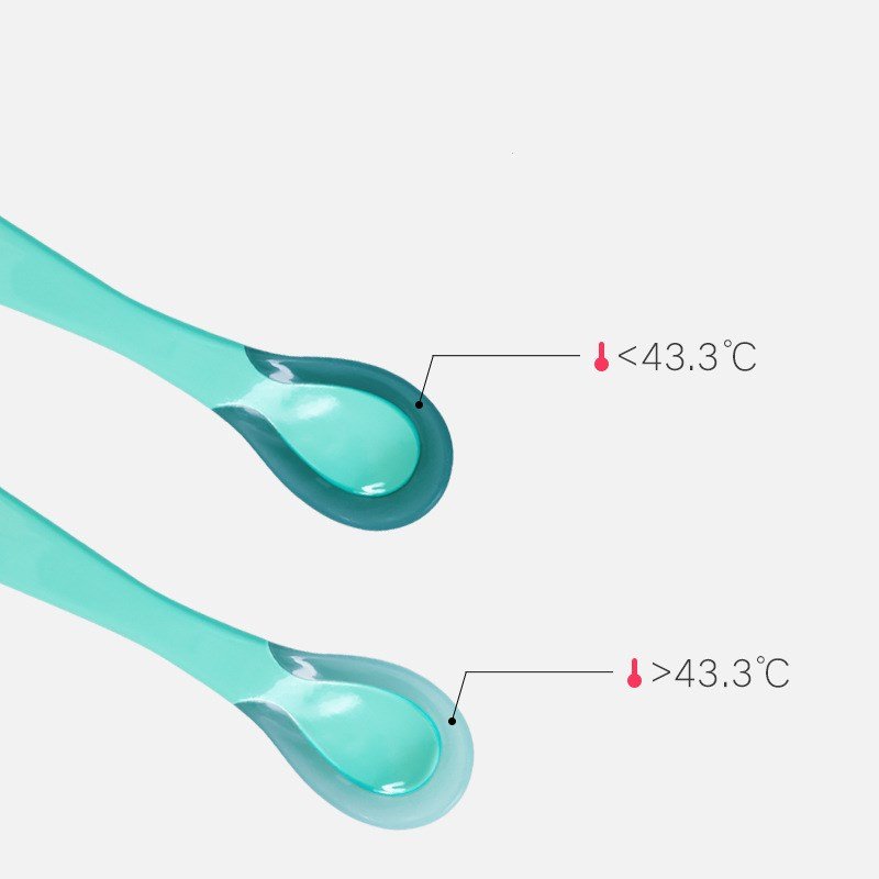 Baby Food Spoon Anti Scalding Baby Food Spoon Stem - Eshtree
